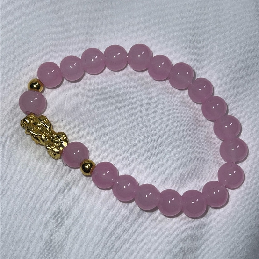 Feng Shui Bracelet Beads Dragon Protection to Attract Wealth and Good Luck. NIB.